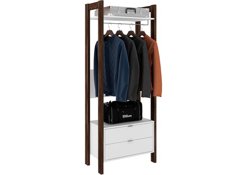 CLOSET ELDORADO REF AZ1011 MULTI 1 TIR 1 SHELF/HA